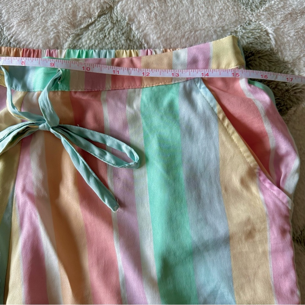 🌸Striped Pastel Pajama Set - Picture 4 of 11